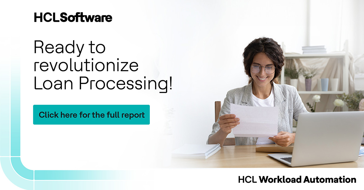 hclautomation's tweet image. #HCLWorkloadAutomation in synergy with myBiros can streamline the entire #loan process. Discover through this business scenario how Intelligent Document Processing &amp;amp; Workload Automation can improve loan processing with Faster approvals, Enhanced Accuracy.
hclsw.co/h14d8q