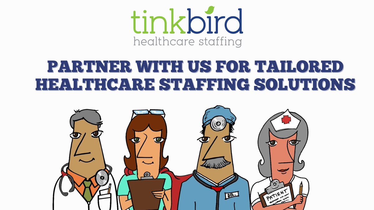 TinkBirdHC's tweet photo. Need healthcare staffing? 🩺 TinkBird brings 20 years of expertise to facilities nationwide!

We specialize in:
✅ Locum tenens
✅ Per diem
✅ Travel nurses
✅ Permanent placements

Partner with us for tailored solutions: https://t.co/v2ObwUBnvi

#HealthcareStaffing #LocumTenens https://t.co/DDWeSTNxBn