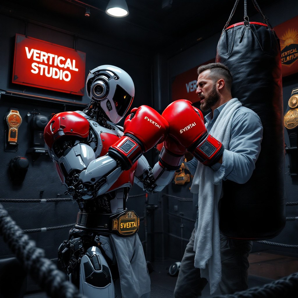 "Hit harder Vert! Great job. Ahh, AI training has never been easier".

Created by Vertical Ai Gen bot.
<a href="/Build_Vertical/">Vertical AI</a> $VERTAI