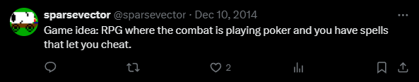 sparsevector's tweet image. Saw this in my old tweets. I was so close to being John Balatro! (not really but made me laugh)