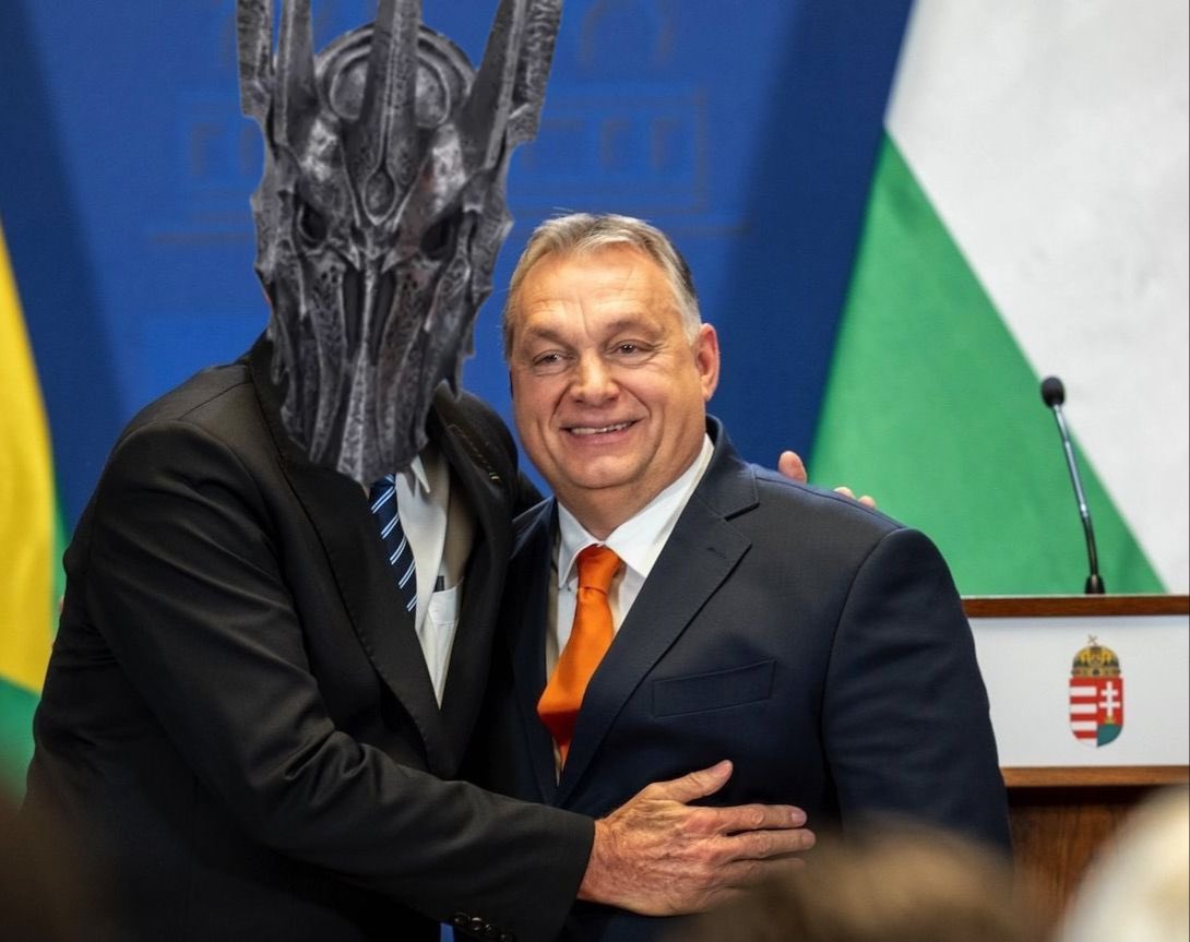 Viktor Orban Said He Would Welcome Sauron Despite Valar Arrest Warrant Against The Dark Lord Of Mordor