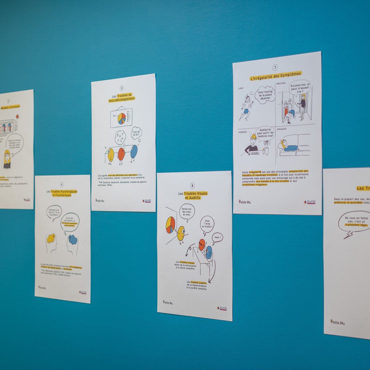 AuralLyon's tweet photo. 📣 À l’occasion de la Semaine Européenne pour l'Emploi des Personnes Handicapées, l'AURAL met en lumière les actions de #sensibilisation menées cette année ! 📅

🗣️ #Interventions et #webinaires
📚 Affichage de bandes dessinées
🎨 #Exposition immersive https://t.co/78bO6qY0tf