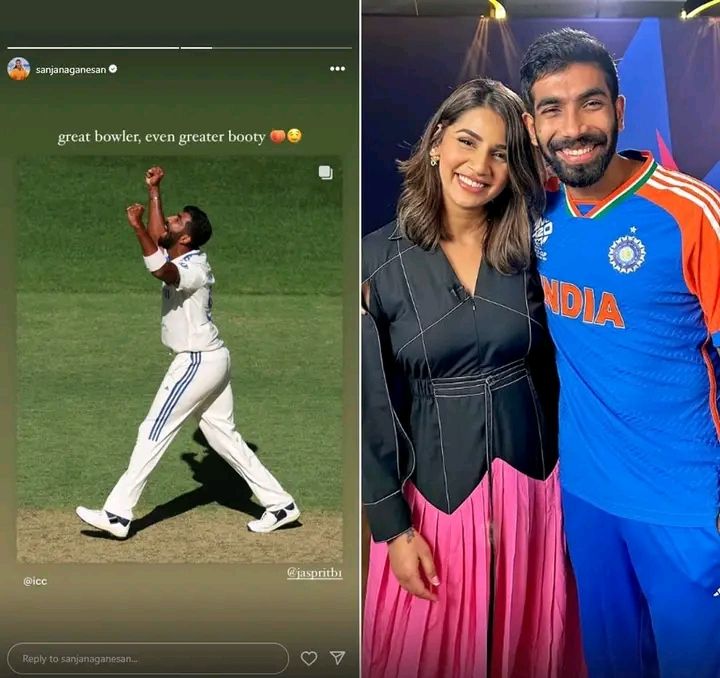 it_Aarii's tweet photo. Mrs Jasprit Bumrah is impressed 😉❤️
Good day for @Jaspritbumrah93
#Cricket #BGT #INDvAUS #JaspritBumrah https://t.co/r9A4hknbBx