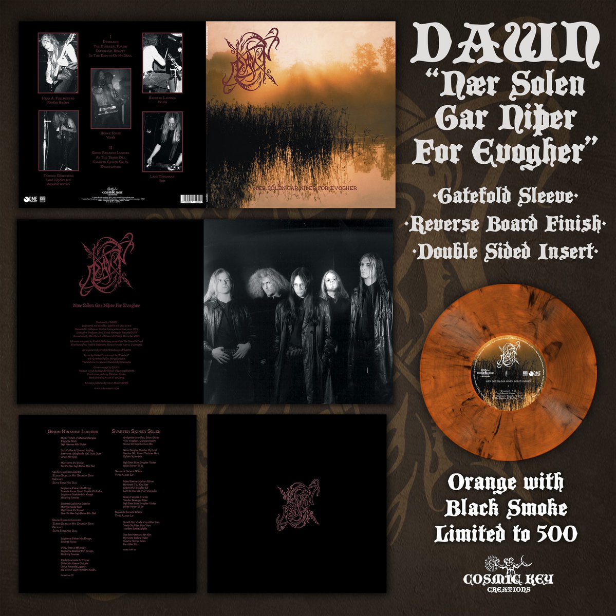 DawnSverige's tweet photo. Dawn - Nær Solen Gar Niþer For Evogher LP (2024rp, lim 500, orange smoke) PRE-ORDER 13 DEC!
https://t.co/Zekj9IXJdh https://t.co/9iym4XYCQy