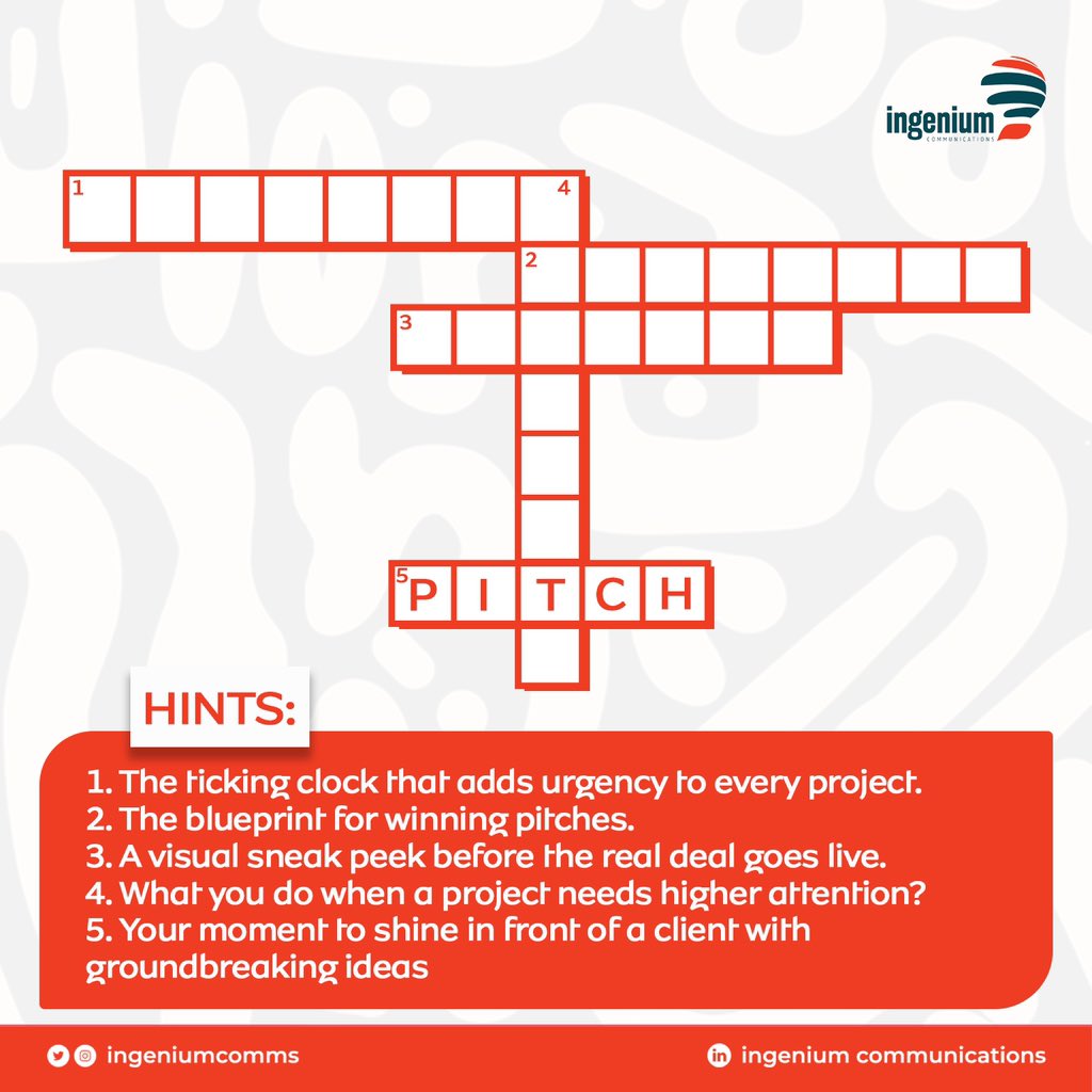 ingeniumcomms's tweet photo. Can you guess these ad jargons?
Share your guesses in the comments!

#IngeniumComms
#MakingIdeasHappen https://t.co/8dyWkP487V