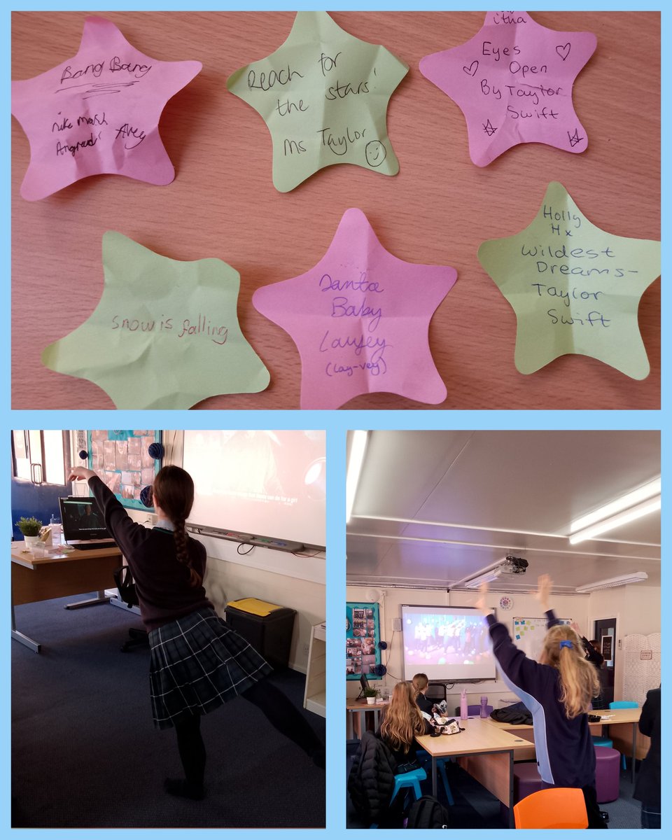 Karaoke Friday was a hit today 🎤 Avey's video choice featured a Lighthouse, Ceitidh wowed us with her ballet skills and even Ms Taylor's song was chosen #karaoke #everyonewelcome #songsuperstars