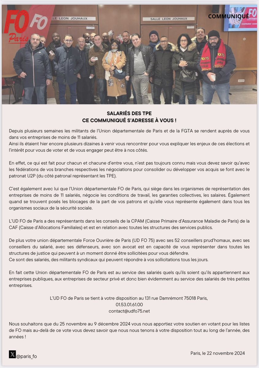 FO PARIS tweet media