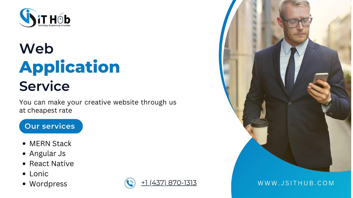 jsithub's tweet image. JSiTHub Private Limited offers top-notch web application services to transform your ideas into powerful, user-friendly web solutions. From custom development to seamless integrations, we deliver scalable, secure, and efficient applications tailored to your needs.