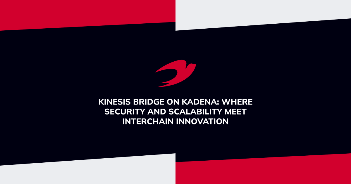 Kinesis Bridge mainnet is coming! 🚀

Built for the <a href="/kadena_io/">Kadena</a> ecosystem, Kinesis Bridge enables fast, secure transfers of $KDA to the EVM chains. Discover how we’re shaping the future of interoperability and driving decentralized connections! 💥

🔗 Learn more updates in our