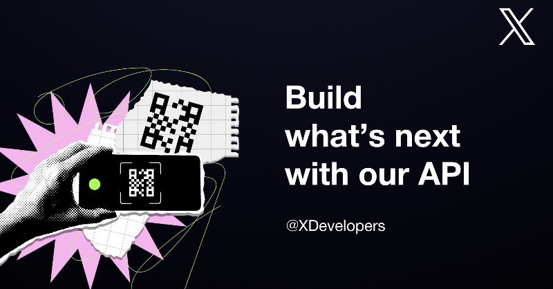 XDevelopers's tweet photo. Calling all developers! 📣

Innovate with our real-time and historical data on the X API.

Get started with Pro👇