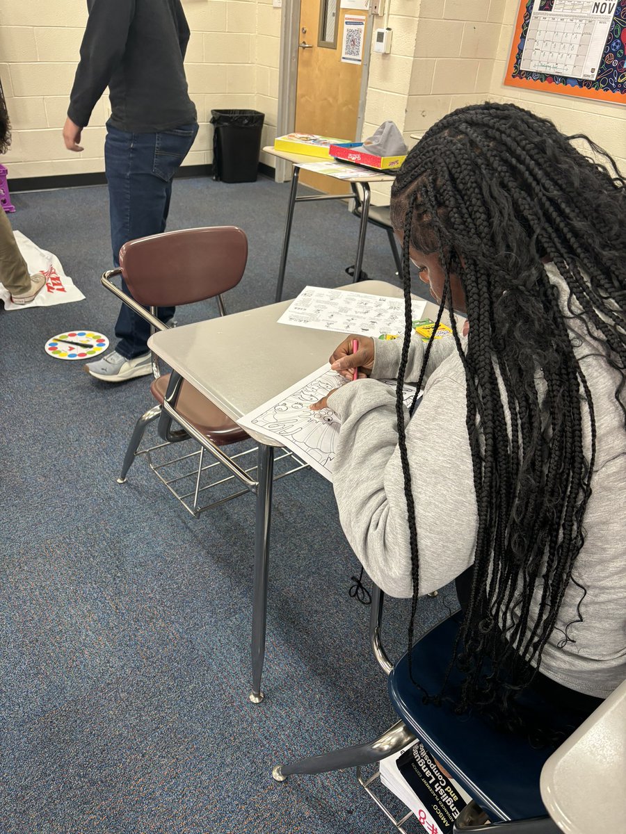 AP Lang is participating in Wellness activities following an AWESOME Career Day! #Work hard, play harder‼️😆