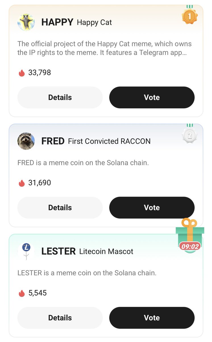 CRYPT0xGEMFINDR's tweet photo. Guys if you love $FRED we will need more votes... 🤞🏼 https://t.co/8Yog9d9fRB https://t.co/ELlojsJypf