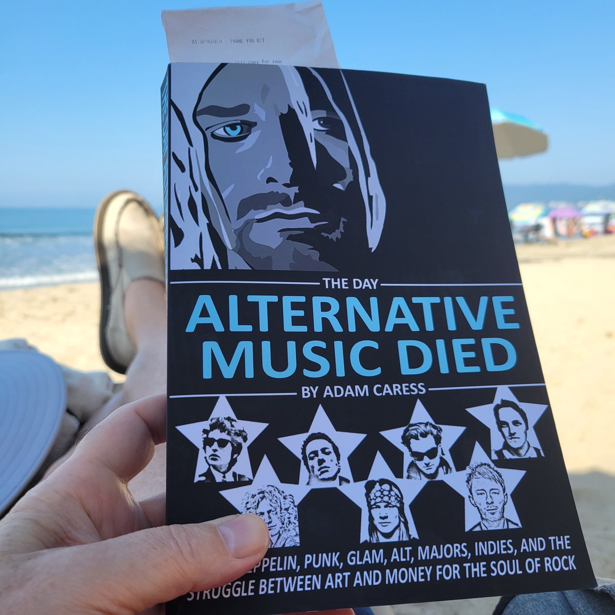 OtterRockMusic's tweet photo. Day two of my Mexican vacation... start book 2 , just to see which one I wish to attempt finishing... @jimmoginie #powderworkers #silverriver #midnightoil ...
in case you missed my earlier post... Book 1... the day alternative music died @adamcaress https://t.co/QtMg2tFRdD