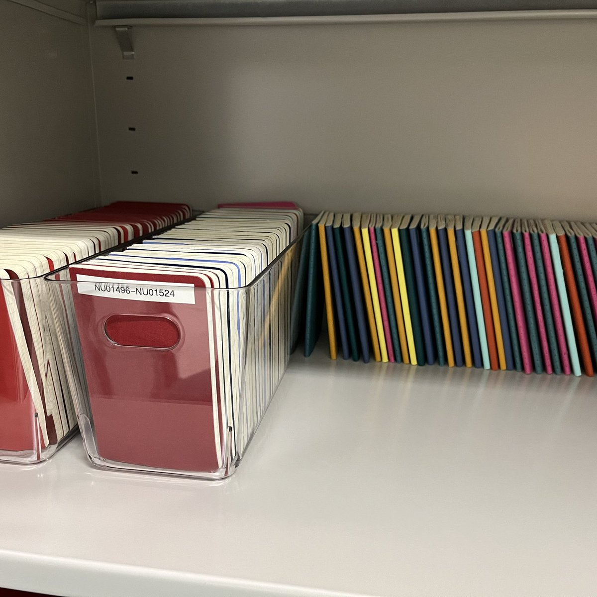 There’s over a decade of history and daily notes in these books. 📚 The #NSTB works to collect high quality biospecimens every day along with annotated data and pre-analytical variables. #organizing 🧠

#biobank #research #CancerResearch #neurotwitter

<a href="/BrainTumorInst/">Malnati Brain Tumor Institute at Northwestern</a>