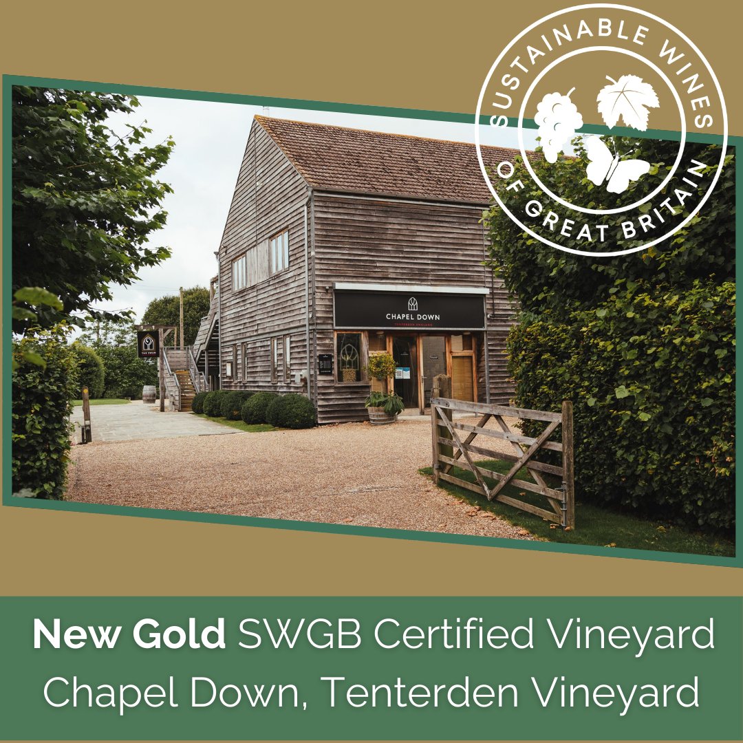 Wines of Great Britain (@wine_gb) on Twitter photo Congratulations to <a href="/ChapelDownWines/">Chapel Down</a> in Kent for passing the Gold SWGB Vineyard Audit for their Tenterden Vineyard site🎉
This is a huge achievement and means that they have now successfully passed multiple audits. Well done to the entire team! Congratulations to <a href="/ChapelDownWines/">Chapel Down</a> in Kent for passing the Gold SWGB Vineyard Audit for their Tenterden Vineyard site🎉
This is a huge achievement and means that they have now successfully passed multiple audits. Well done to the entire team!
