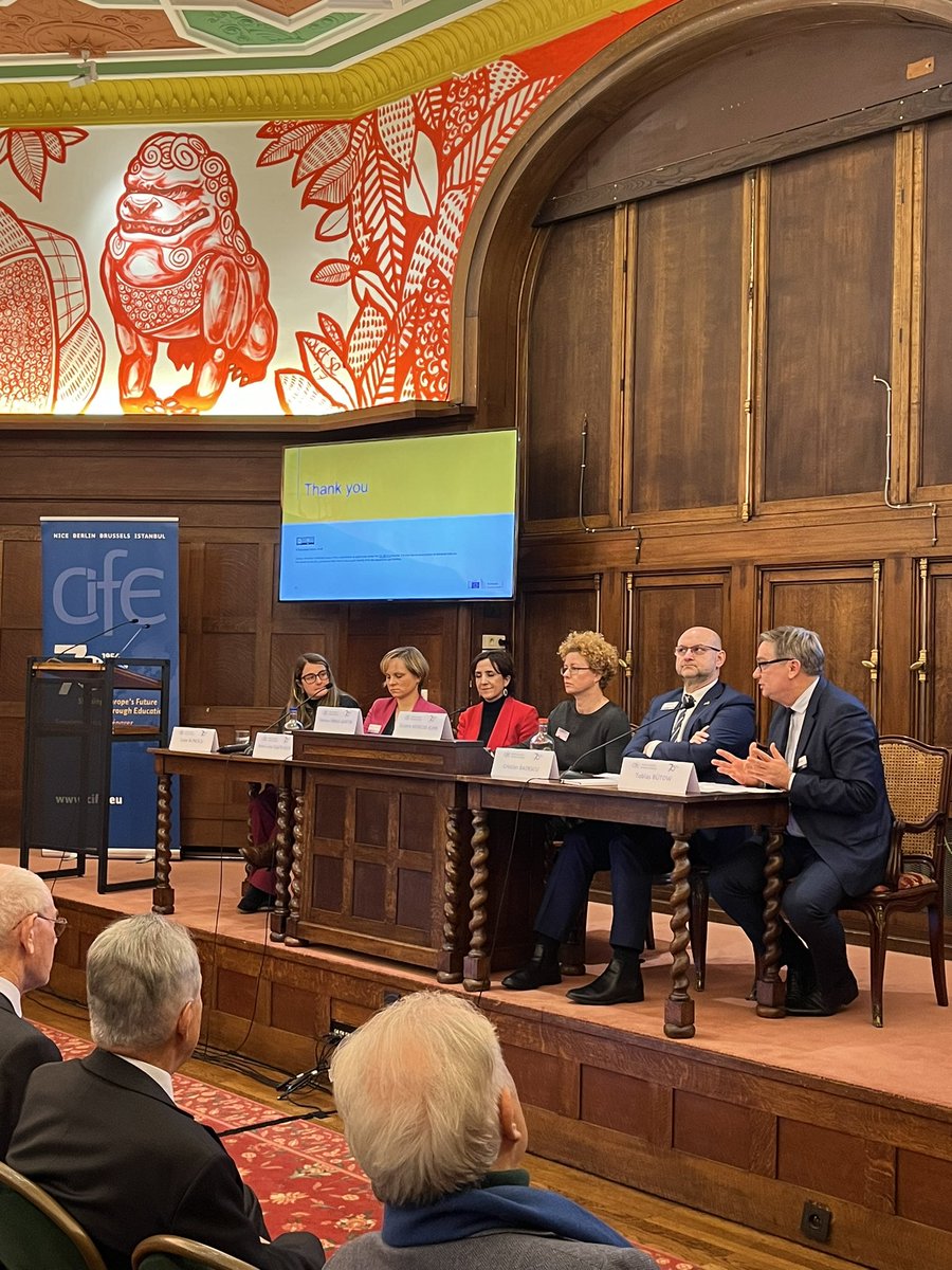 CIFE (@cife_eustudies) on Twitter photo Rien n’est possible sans les hommes, rien n’est durable sans les institutions #JeanMonnet
We thank the <a href="/EU_Commission/">European Commission</a> <a href="/EUErasmusPlus/">Erasmus+</a> <a href="/PiaAhrenkilde/">PiaAhrenkildeEU</a>, our President <a href="/HvRpersonal/">Herman Van Rompuy</a> partners & friends for their unwavering support for CIFE & our engagement for 🇪🇺 education #CIFE70Years Rien n’est possible sans les hommes, rien n’est durable sans les institutions #JeanMonnet
We thank the <a href="/EU_Commission/">European Commission</a> <a href="/EUErasmusPlus/">Erasmus+</a> <a href="/PiaAhrenkilde/">PiaAhrenkildeEU</a>, our President <a href="/HvRpersonal/">Herman Van Rompuy</a> partners & friends for their unwavering support for CIFE & our engagement for 🇪🇺 education #CIFE70Years