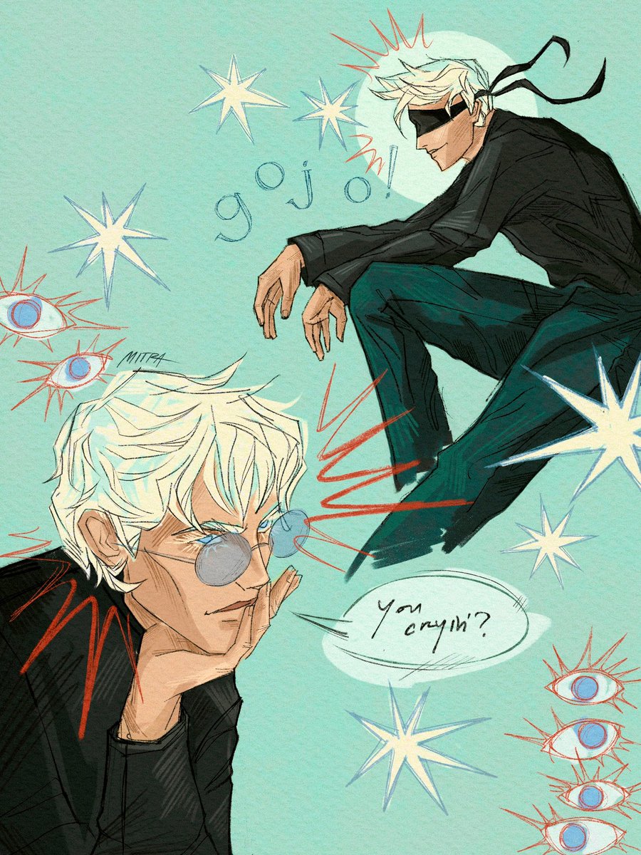 Gojo!
#JujutsuKaisen #jjk #gojo #SatoruGojo #jujutsukaisenfanart #sketches