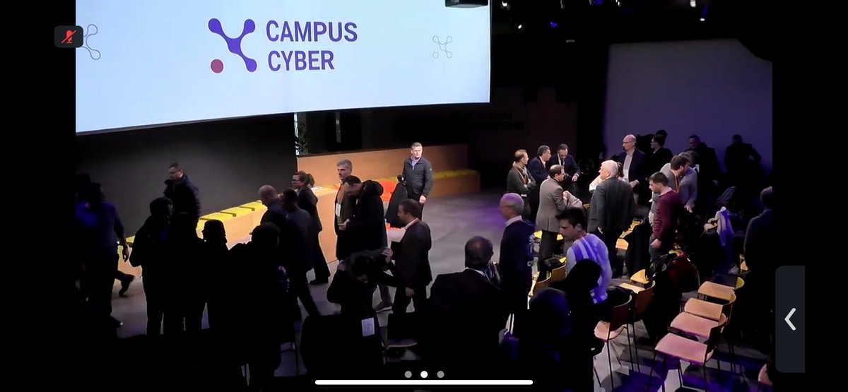 En ce moment ⁦<a href="/CampusCyberFr/">Campus Cyber</a>⁩ Plénière 97 ⁦<a href="/CESIN_France/">CESIN</a>⁩ - 
➡️Comment gérer les crises cyber, quels nouveaux dispositifs? Avec les Retex : COMCYBER-MI, RENAULT, SNCF, Schneider Electric 
#cybersécurité
[reservé aux membres]