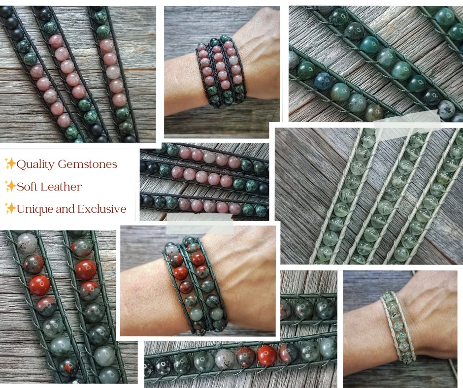 Here is your #FridayMotivation to #ShopSmall

Join the Bracelet Club👇
ko-fi.com/mosdefsteph/ti…
Bracelets for sale👇
happytipipeople.etsy.com

#Handmade leather &amp; gemstone #Bracelets
#Unique #Jewelry #Gifts #GiftIdeas #Etsy
#FridayVibes #FridayFeeling
Good Friday - Happy FriYay🖖