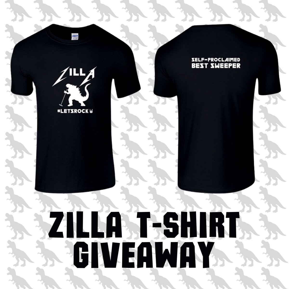 TeamMcEwen's tweet photo. ZILLA SHIRT GIVEAWAY 🦖

Are you a self-proclaimed best sweeper in curling? Now you can show off that you’re a Zilla sweeper all season long through Zilla merch. Coming soon to you through @runbackcurling 💪🏻 https://t.co/ovOqQLFHHy