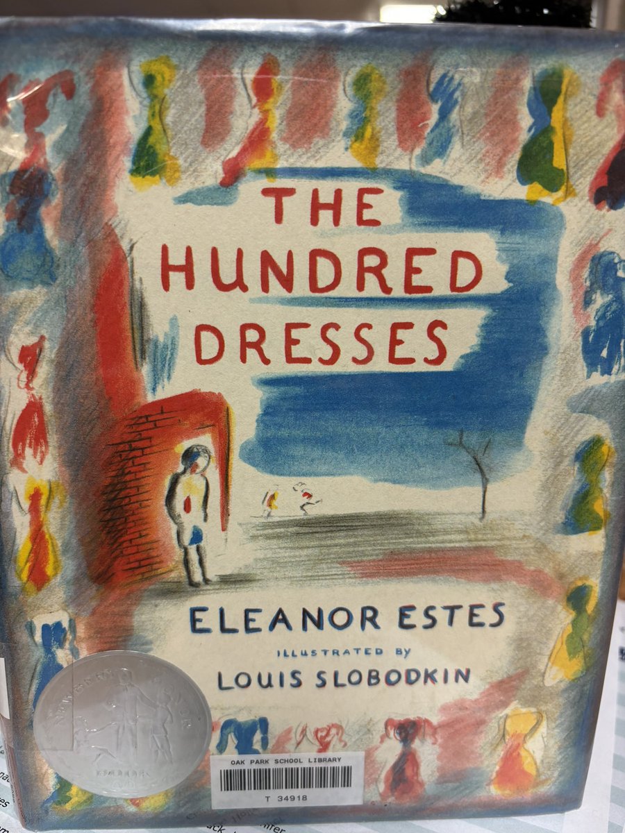 Shared #MollysPilgrim with <a href="/OPFabinFifth/">Oak Park Fifth Grade 🦈</a> and was so pleased when one student made the connection to hearing #TheHundredDresses as a read aloud in 4th grade; she was able to compare and contrast characters in the books! . #ClassicKidLit #MakingConnections
