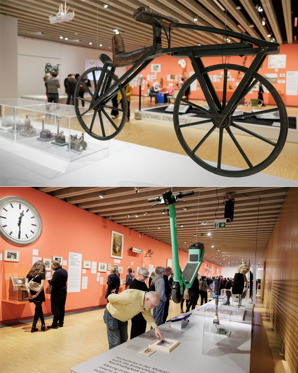 Bewegung, Mobilität, Verkehr: Was zunächst technisch klingen mag, ist hochgradig subjektiv &amp; emotional. 🛴 🚋 🚙 Bis zum 14. September 2025 widmet sich die neue Sonderausstellung im <a href="/histmus/">Historisches Museum Frankfurt</a> den kulturellen Aspekten von Mobilität 👉 t1p.de/xz9ch

📸 Stefanie Kösling