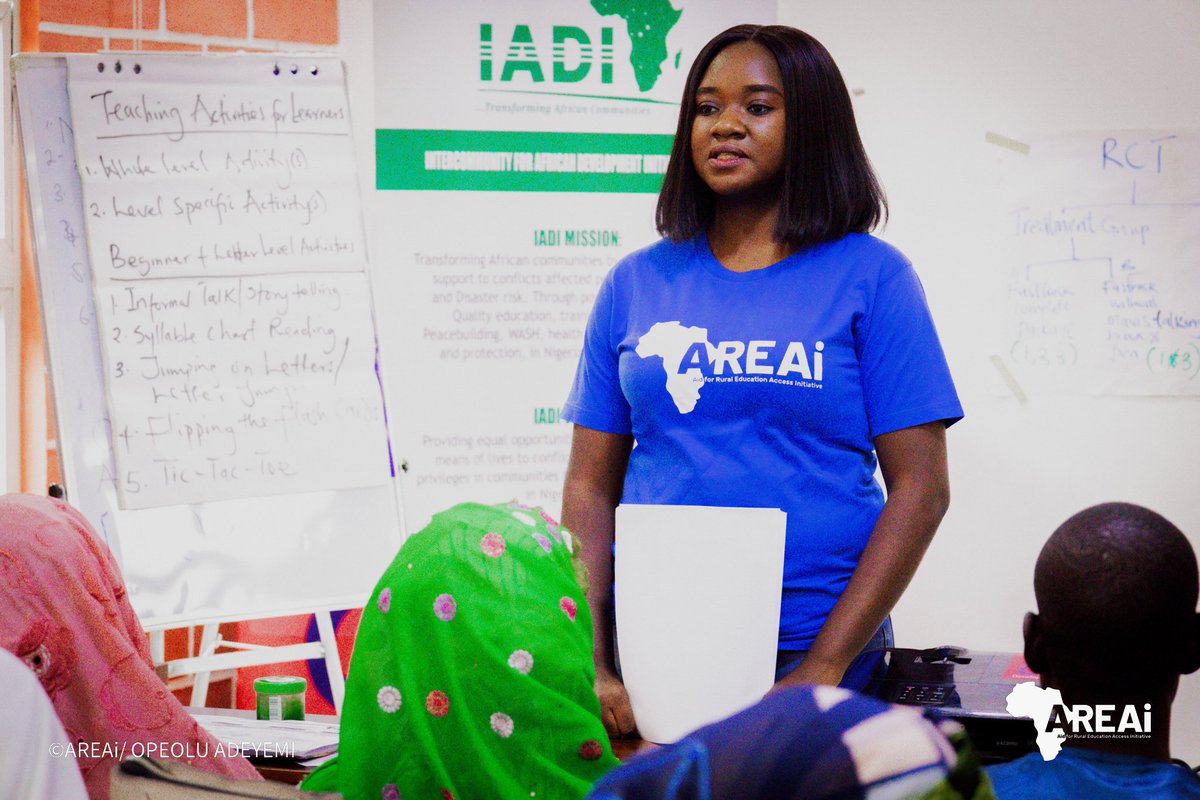 Areai4Africa's tweet photo. AREAi’s #FastTrack in Maiduguri, Borno State, Nigeria.
#AREAi #AREAi4Africa #LearningWithoutBarriers #FoundationalLearning #FLN #Numeracy #Literacy #EducationForAll #FastTrackInMaiduguri https://t.co/ZR38qlWHol