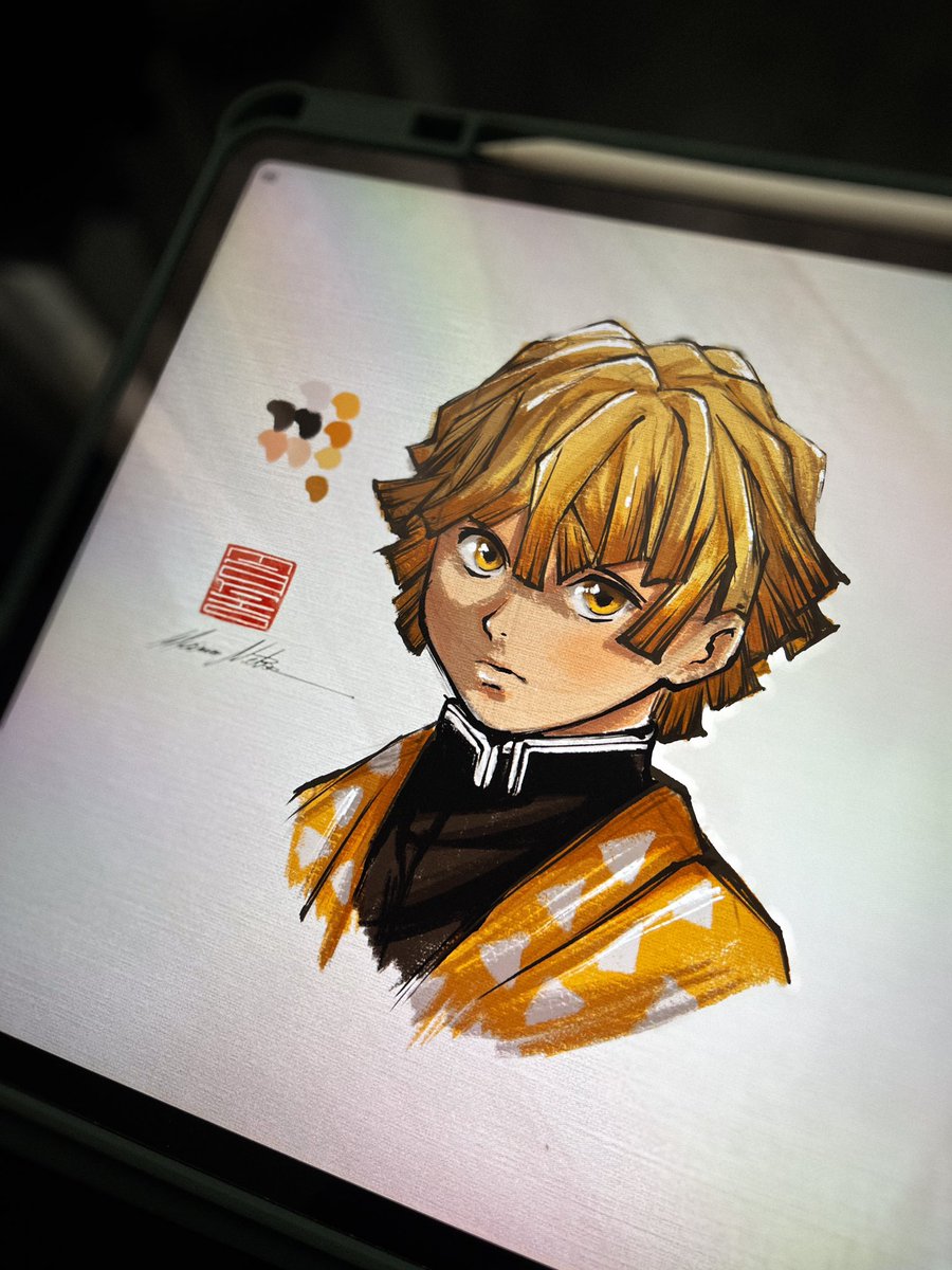 marink__'s tweet photo. ⚡️ #DemonSlayer https://t.co/HaXE6SQcy1