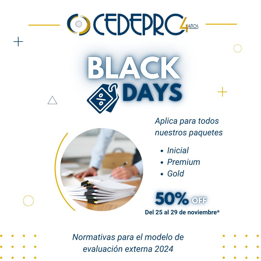 CedeproEcuador's tweet photo. ¡Aprovecha esta oportunidad única! 🚀

👉🏻 Además, únete a nuestro grupo de WhatsApp: https://t.co/cosHw1QfPW
Y mantente al tanto de otros beneficios y promociones. ✅

#BlackDays #CEDEPRO #OfertasImperdibles https://t.co/I02nGlE9dE
