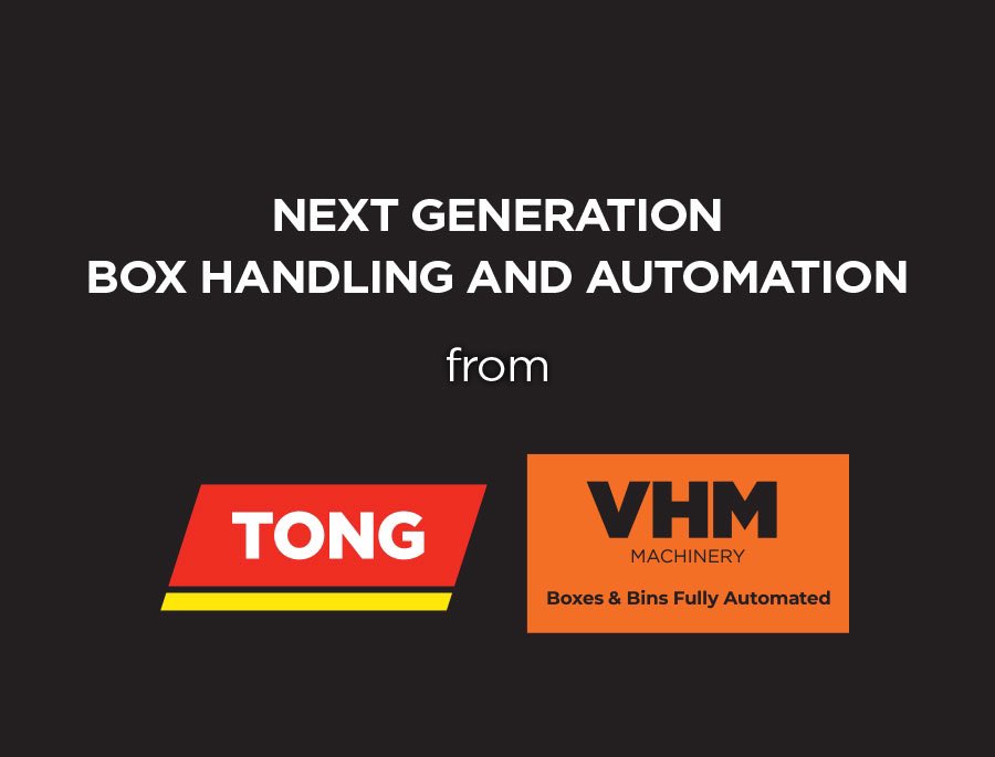 TongLtd's tweet photo. 📣 Big things are happening! 📣

We’re delighted to announce a new partnership with VHM machinery 🙌🏼

☑️ Big on performance
☑️ Big on automation
☑️ Big on doing more with less people

Together we are excited to take box &amp; bag handling to the next level👌🏻

https://t.co/aM7Ez6AOvq https://t.co/0eQHi2cQON
