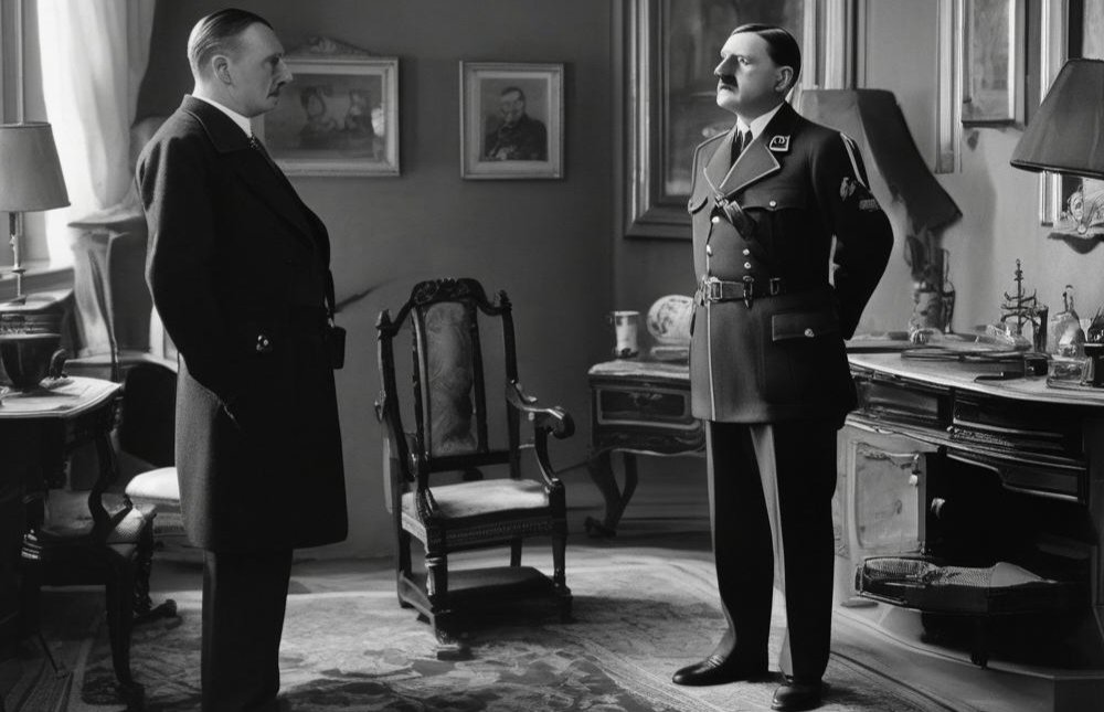 JeffreyFox's tweet photo. https://t.co/Z4f60ADx6y
Edward R Murrow met with Hitler! https://t.co/bMldUyfcSn