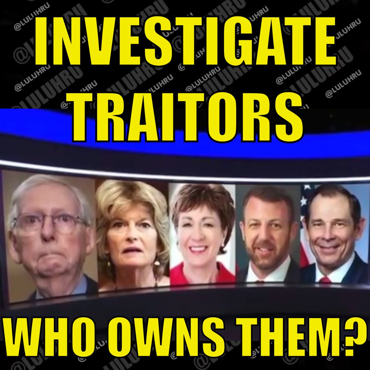 luluHru's tweet photo. Susan Collins says Trumps cabinet picks for health need serious investigation after voting yes for Rachel Levine, I think these RINOs need some serious investigation! https://t.co/FFm0ANp1u2