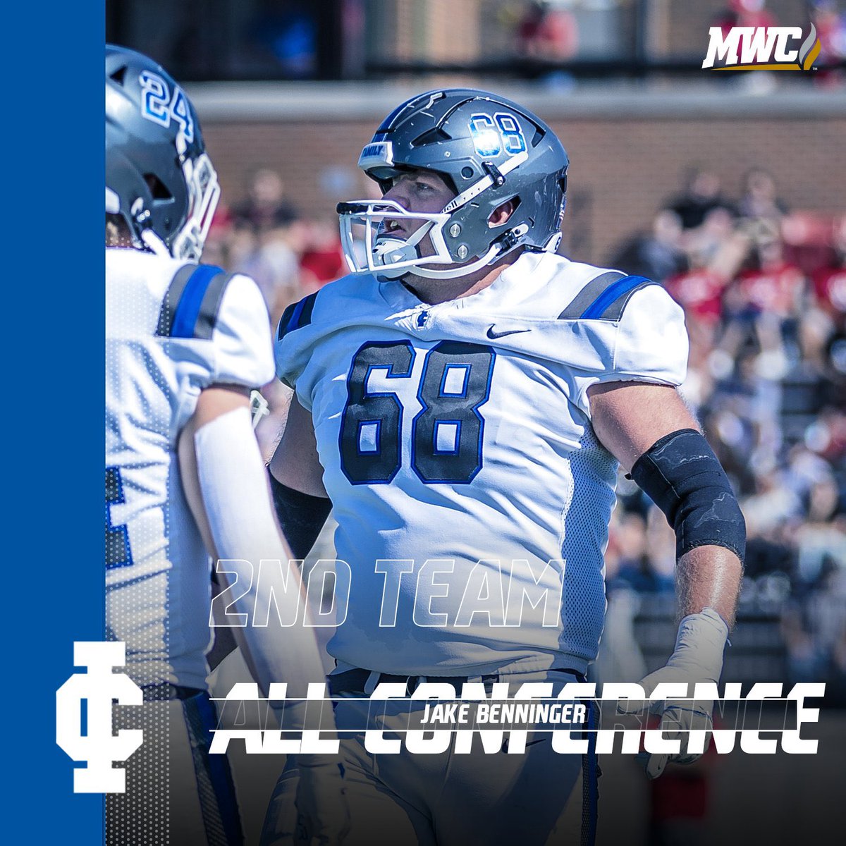 Congrats to Jake Benninger on being selected 2nd Team All-Conference! 

#FOE