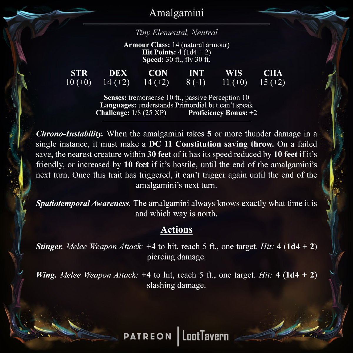 loottavern's tweet photo. New Familiar Drop! Which form is your favorite??
#dnd #5e #homebrew #darkwings https://t.co/UIBZn5noda