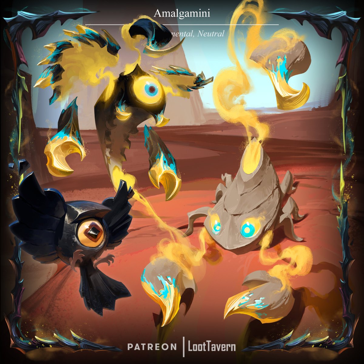loottavern's tweet photo. New Familiar Drop! Which form is your favorite??
#dnd #5e #homebrew #darkwings https://t.co/UIBZn5noda