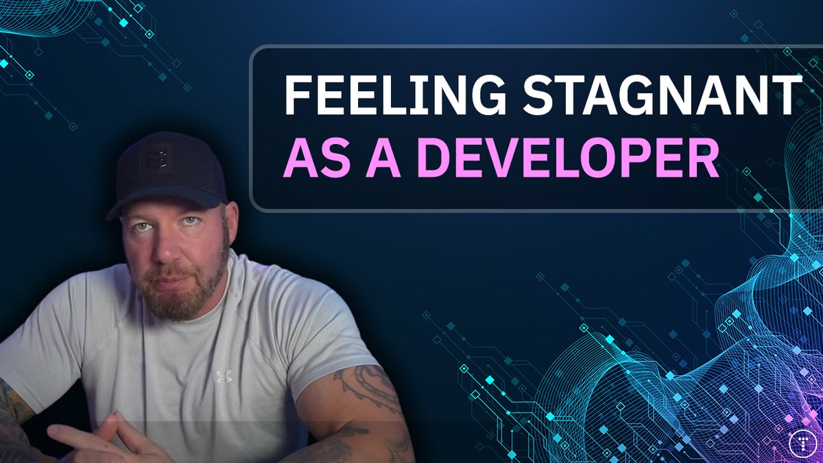 traversymedia's tweet image. No matter how long you&apos;ve been doing this, you can still feel stagnant and like you&apos;re not progressing as a developer.  New Video! 📹

youtu.be/9Oi3j-FNXxw?si…