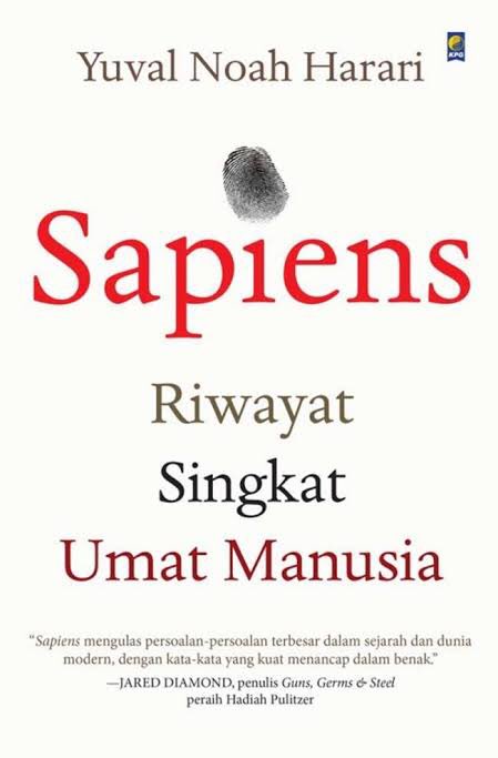 suprayogi_java's tweet photo. @prastow Buku ini pak,  yuval noah harari
Sapiens https://t.co/25b53zzuRI