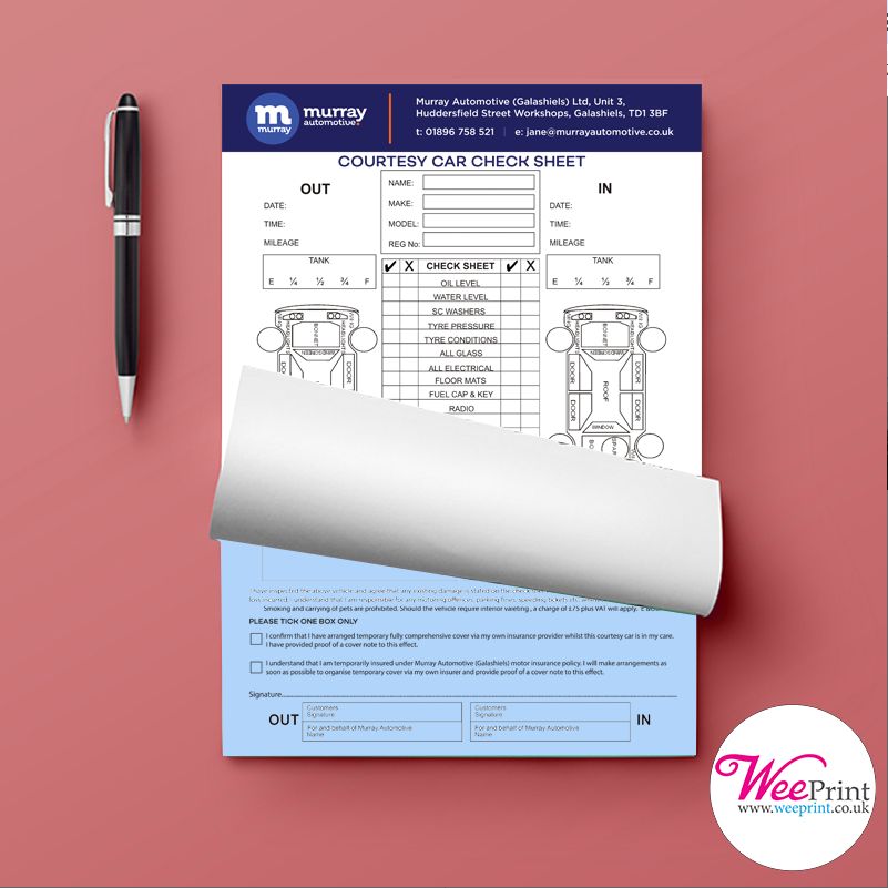 Are you tired of the hassle of manually copying down important information during client meetings, sales transactions, or internal processes? Say goodbye to paper clutter and hello to efficiency with our custom printed NCR pads!

Order today
weeprint.co.uk/stationery-off… 

#NCRPads