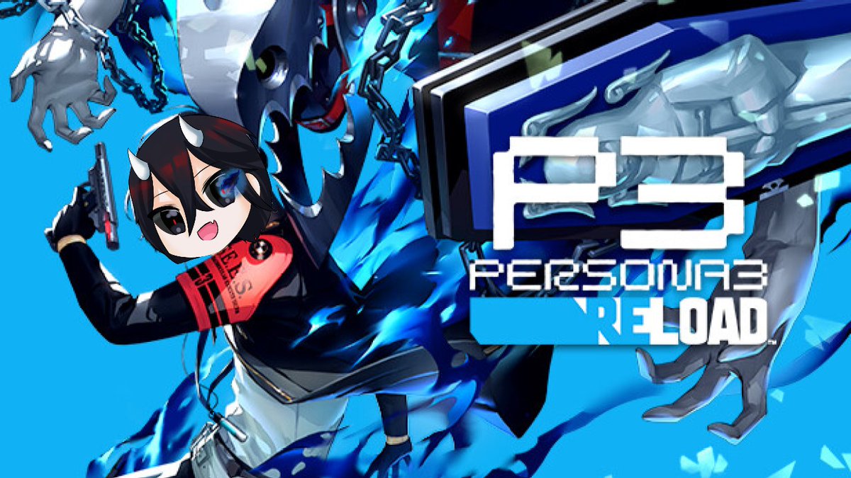 shadow_shonen's tweet photo. Hey guys! Time for more #Persona3 Reload! Last time we met some cute girls with guns and went to school! Will we finally uncover our secret power? Feel free to come hang out if you have time~ #Vtuber #twitchstreamer https://t.co/a8zLaCrlXe https://t.co/Raa0diM9iG