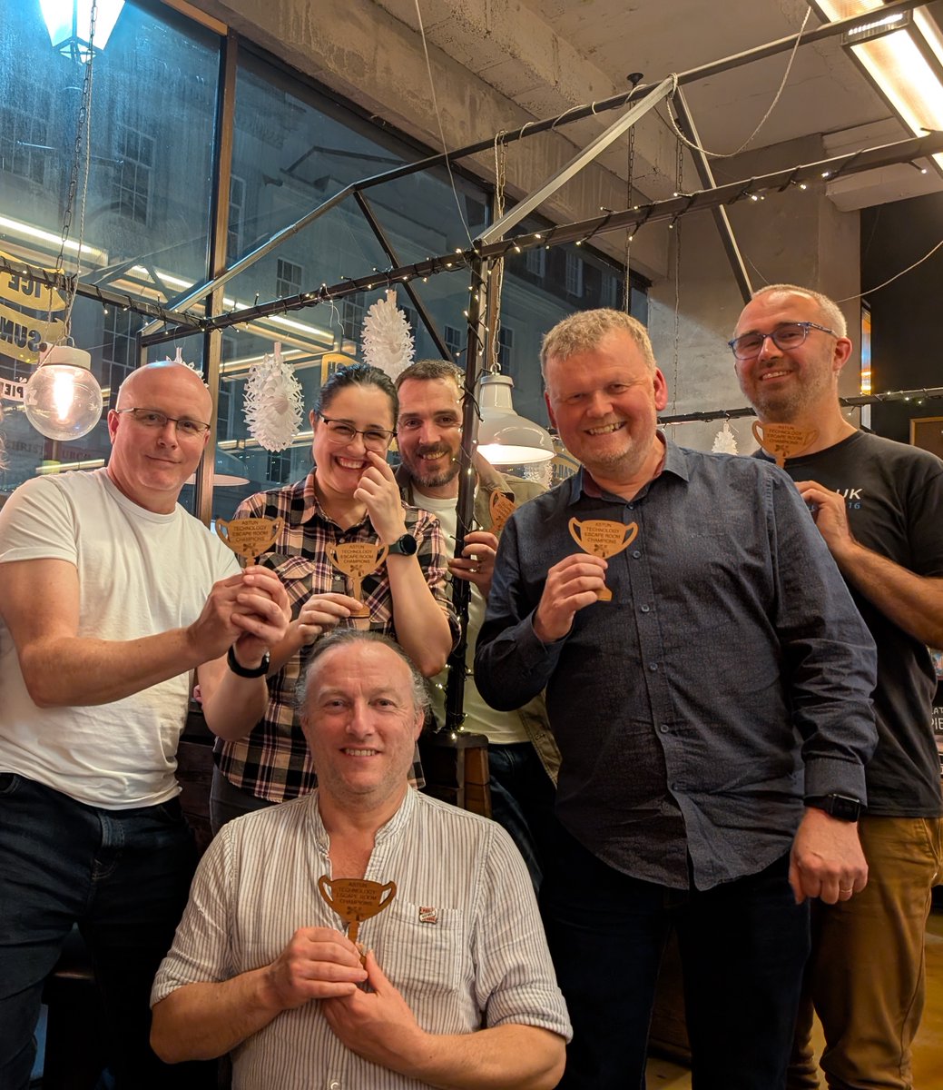 Astun Technology (@astuntech) on Twitter photo π Team bonding with a twist! πͺπ Our pre-Christmas meet-up in Birmingham was a blast, with an escape room challenge that brought the whole team together! Or did it?!
Find out more β¬οΈ
bit.ly/40TDxuG
π Congrats to our winners! π
#TeamBuilding #GIS <a href="/ClueHQBham/">Clue HQ Birmingham</a> π Team bonding with a twist! πͺπ Our pre-Christmas meet-up in Birmingham was a blast, with an escape room challenge that brought the whole team together! Or did it?!
Find out more β¬οΈ
bit.ly/40TDxuG
π Congrats to our winners! π
#TeamBuilding #GIS <a href="/ClueHQBham/">Clue HQ Birmingham</a>
