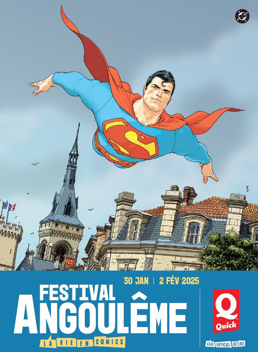UNDERCOVERCOMI's tweet photo. 🇫🇷 SUPER FESTIVAL D’ANGOULÊME ✨
#angouleme #bd #festival #france #romiajr #superman #quitely #fibd #2025
https://t.co/Sia4tyhJYF https://t.co/nTkRGvbp59