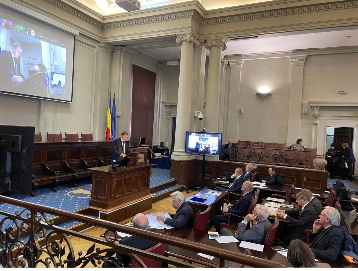 Gave my first talk today at Romanian Academy! Great to see how science can cross borders for the benefit of all. Hope to see more Horizon Europe projects submitted in collaboration! <a href="/AFBI_NI/">AFBI</a>