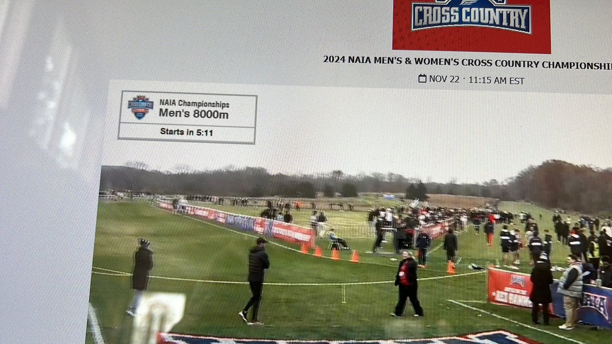 Mens’ race starts in 5min