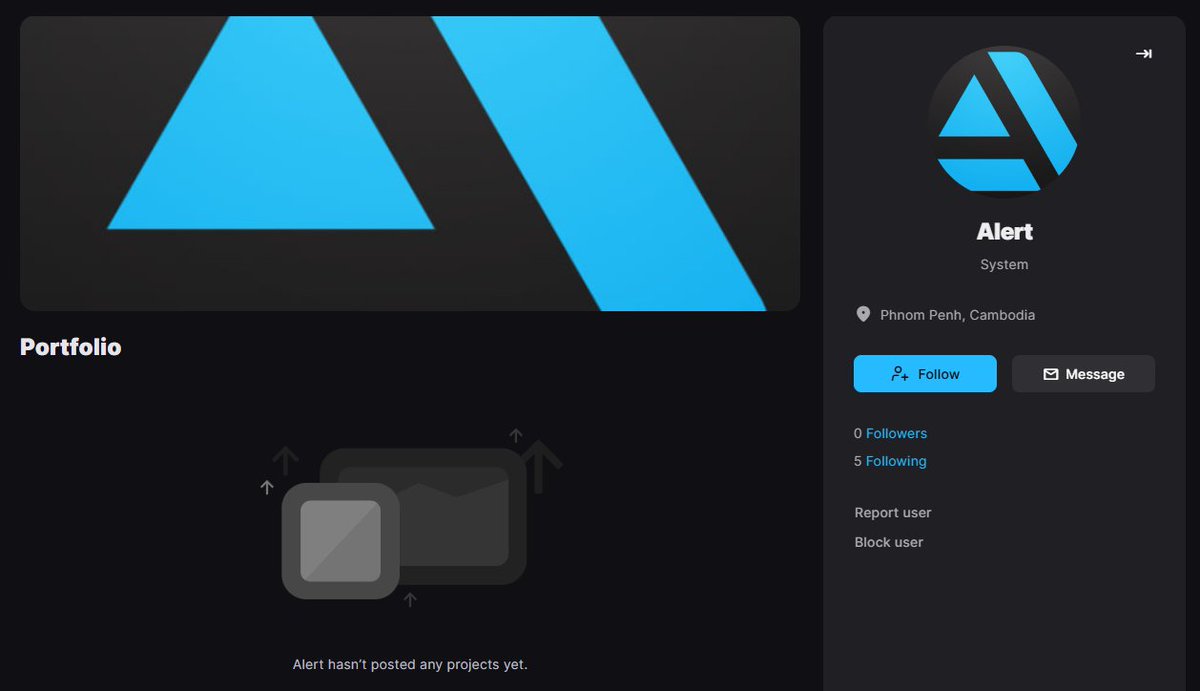 Hey <a href="/ArtStationHQ/">ArtStation.com</a> I believe this is a scam going around on the platform, you might want to take a look into this asap
