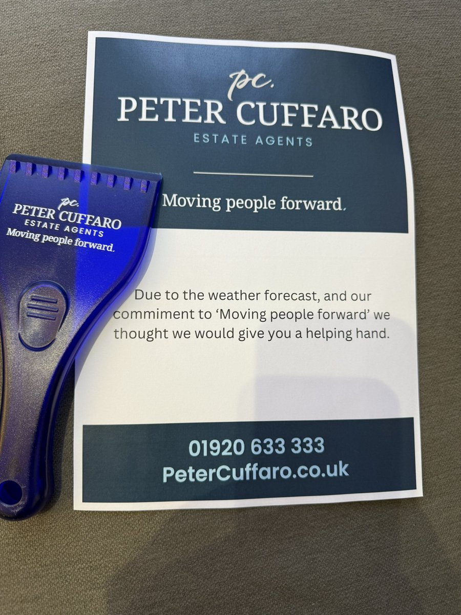 Great to help moving people forward as Storm Burt Hits