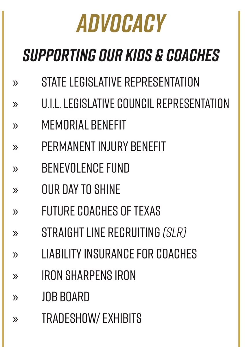 Glad to be a member of an association that supports every kid and coach in Texas and encourages coaches to share their voices and continue to “help coaches help kids”. <a href="/THSCAcoaches/">THSCA</a> #THSCABrandAmbassador
