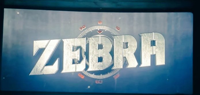 WeLoveMegastar's tweet photo. It's #Zebra Time ๐๐ฅ
@ActorSatyaDev #ZebraMovie
#BlockbusterZebra https://t.co/SYCWcrYLMN