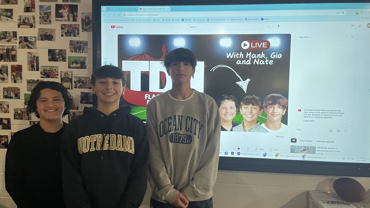 Hank, Gio, &amp; Nate exemplify what it means to be a true Dragon: dedicated, innovative, &amp; inspiring. Well done!
#Proud2BeHTSD