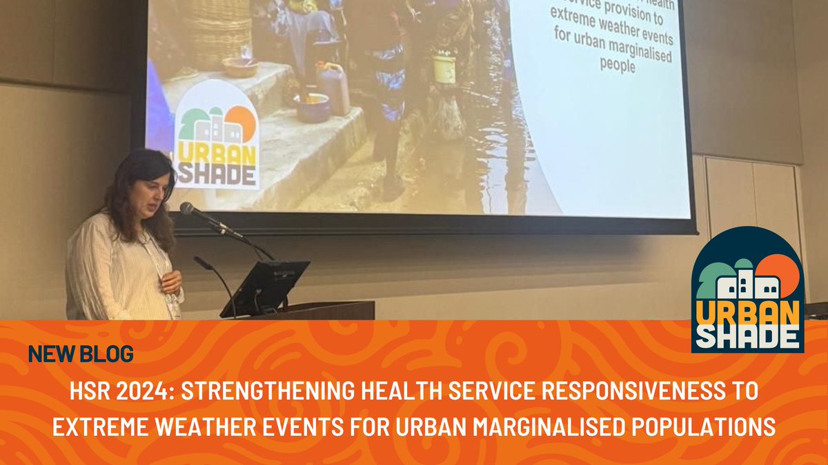 ARISE (@arisehub) on Twitter photo Check out this blog about Urban SHADE's session at #HSR2024 about strengthening health service responsiveness to extreme weather events for urban marginalised populations
linkedin.com/pulse/urban-sh…
#ClimateCrisis #urbanhealth <a href="/inayat_s_kakar/">Inayat Singh Kakar</a> <a href="/SGarimella/">Surekha Garimella</a> <a href="/TolhurstRachel/">Rachel Tolhurst</a> <a href="/H_S_Global/">Health Systems Global</a> Check out this blog about Urban SHADE's session at #HSR2024 about strengthening health service responsiveness to extreme weather events for urban marginalised populations
linkedin.com/pulse/urban-sh…
#ClimateCrisis #urbanhealth <a href="/inayat_s_kakar/">Inayat Singh Kakar</a> <a href="/SGarimella/">Surekha Garimella</a> <a href="/TolhurstRachel/">Rachel Tolhurst</a> <a href="/H_S_Global/">Health Systems Global</a>