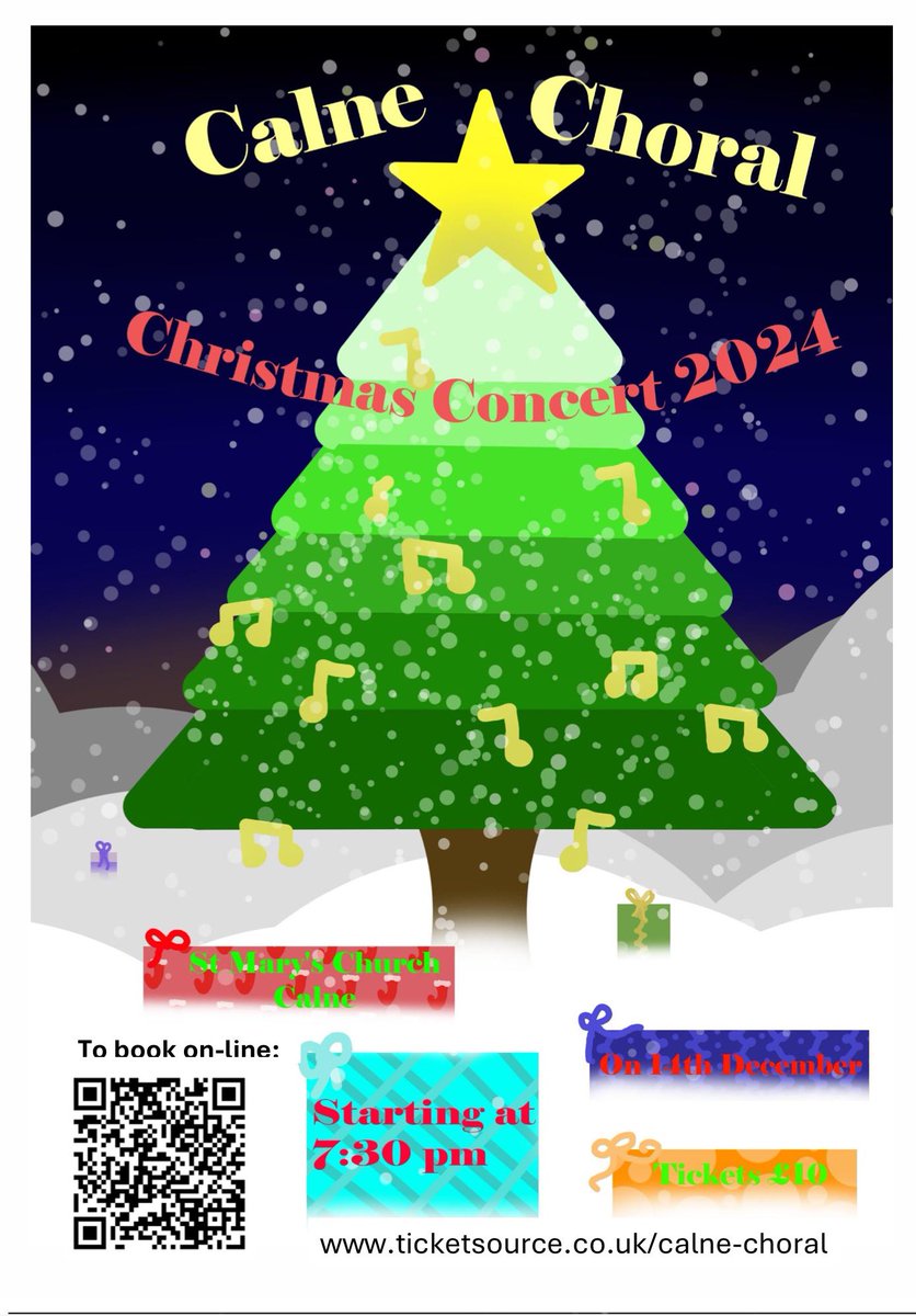 ChoralCalne's tweet photo. Christmas Concert in Calne, Wiltshire https://t.co/p8PdWQQk22